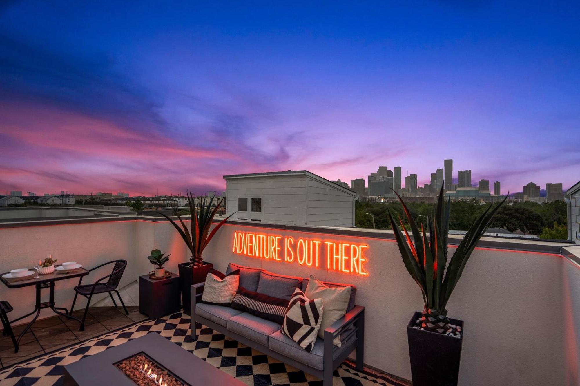 Luxury Downtown Getaway With Breathtaking Views Villa Houston Buitenkant foto