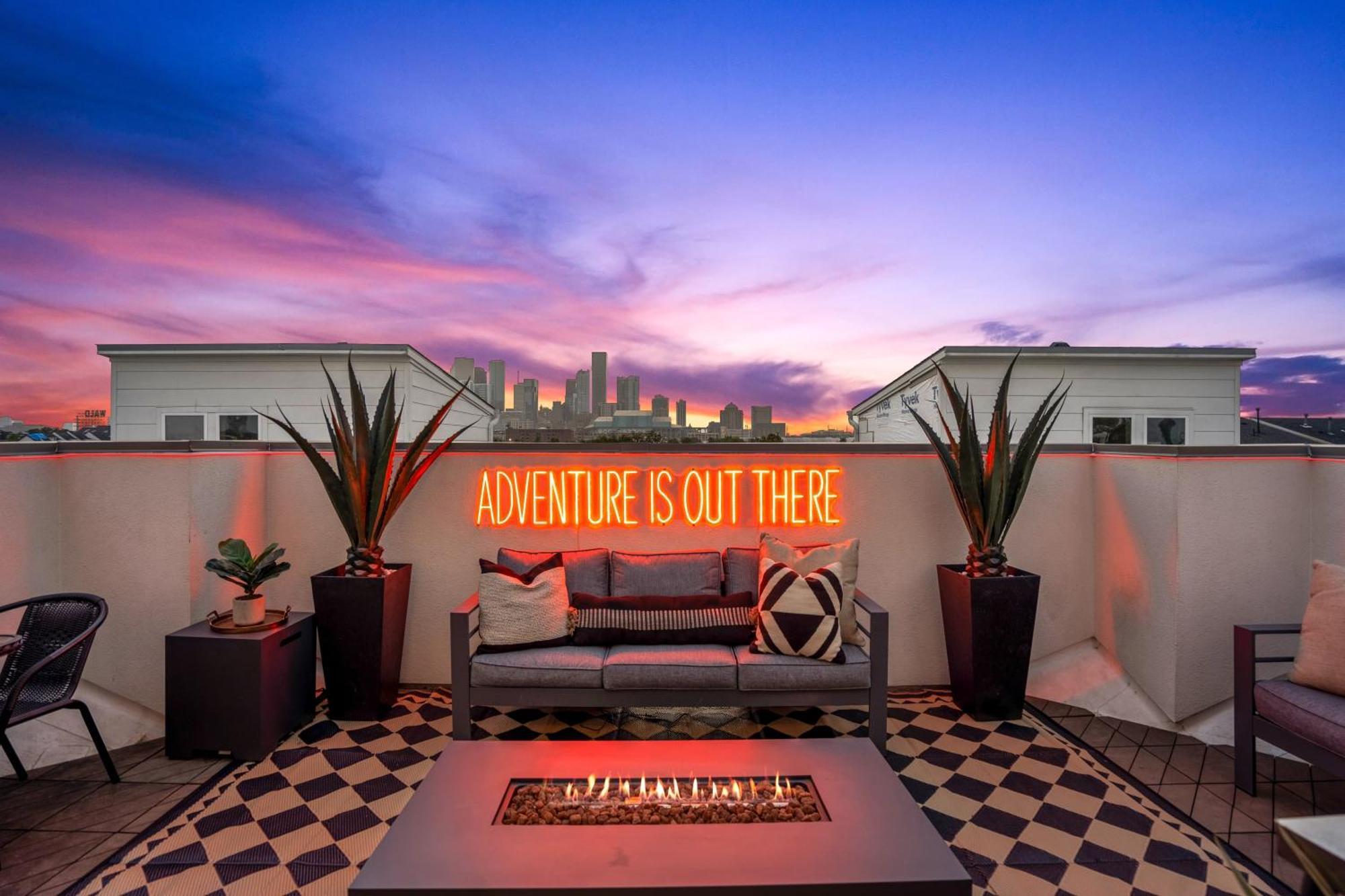 Luxury Downtown Getaway With Breathtaking Views Villa Houston Buitenkant foto