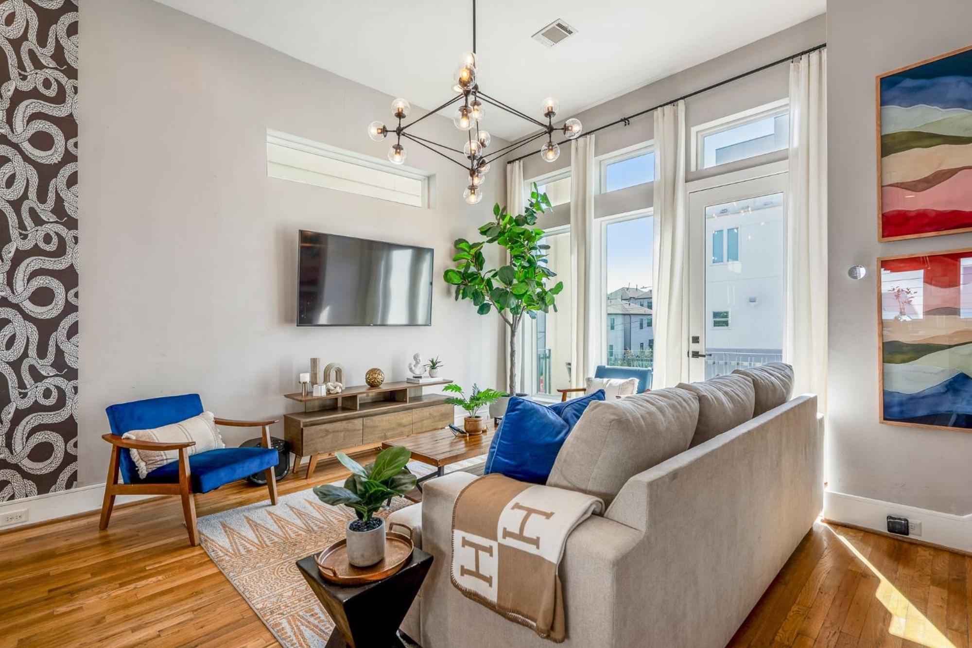 Luxury Downtown Getaway With Breathtaking Views Villa Houston Buitenkant foto